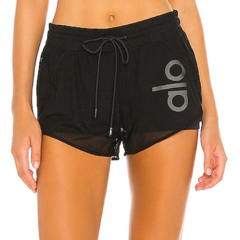 Alo Yoga Shorts - Black Ambience Short